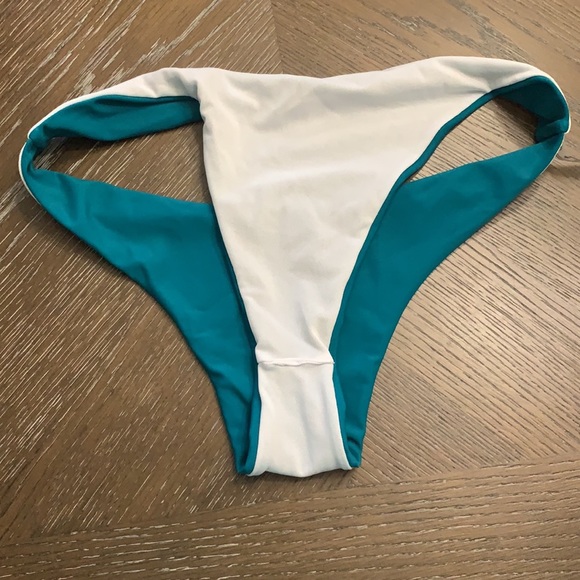 SHEIN teal triangle bikini 2 piece set swimsuit - Picture 15 of 17
